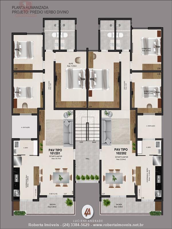 Apartamento a Venda no Barbosa Lima em Resende - Foto do Imvel