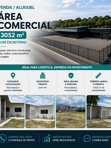 Terreno para Alugar ou Venda