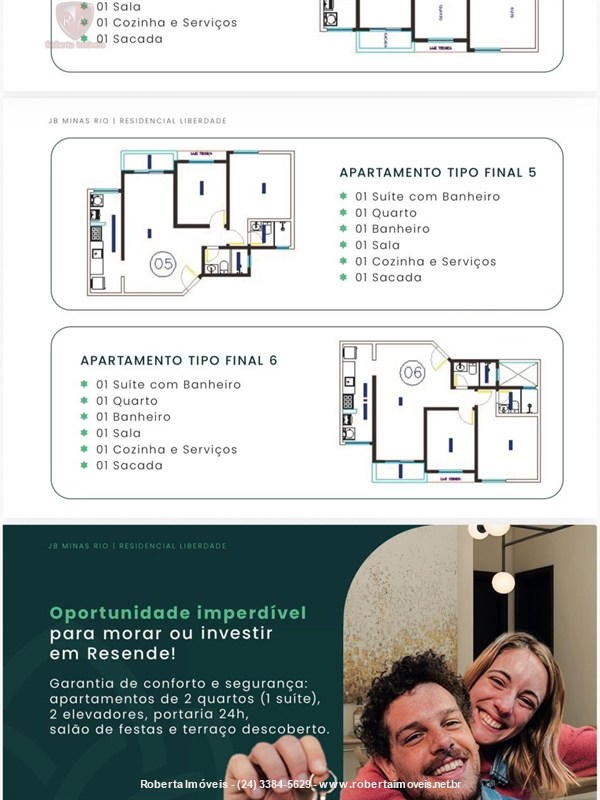 Apartamento a Venda no Liberdade em Resende - Foto do Im�vel