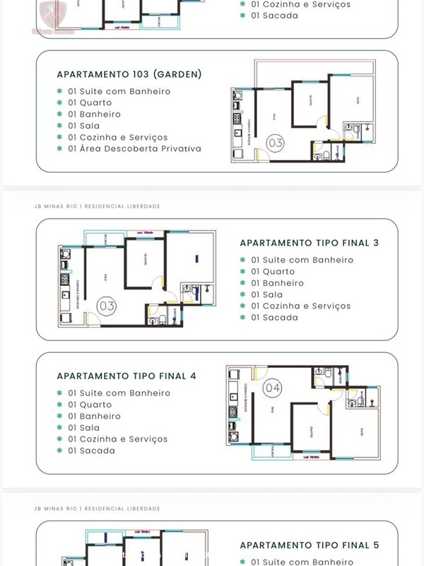 Apartamento a Venda no Liberdade em Resende - Foto do Im�vel