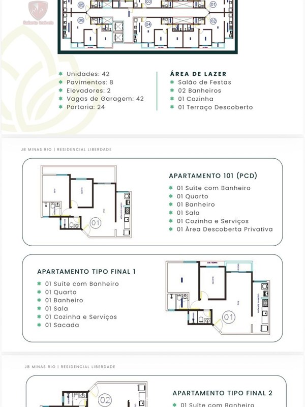 Apartamento a Venda no Liberdade em Resende - Foto do Im�vel